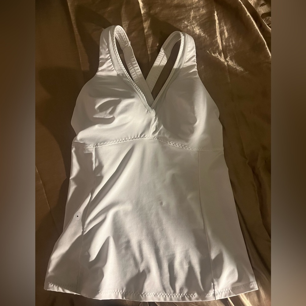 Athleta White Tank Top